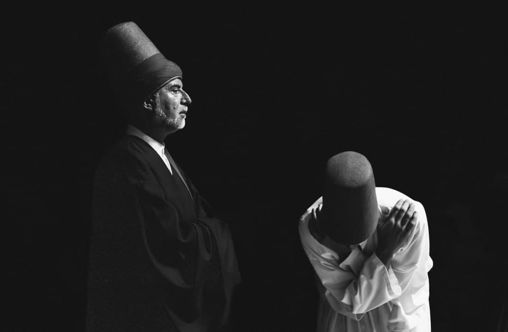 Whirling Dervish Ceremony by M. Emre Erol — canvas wall art