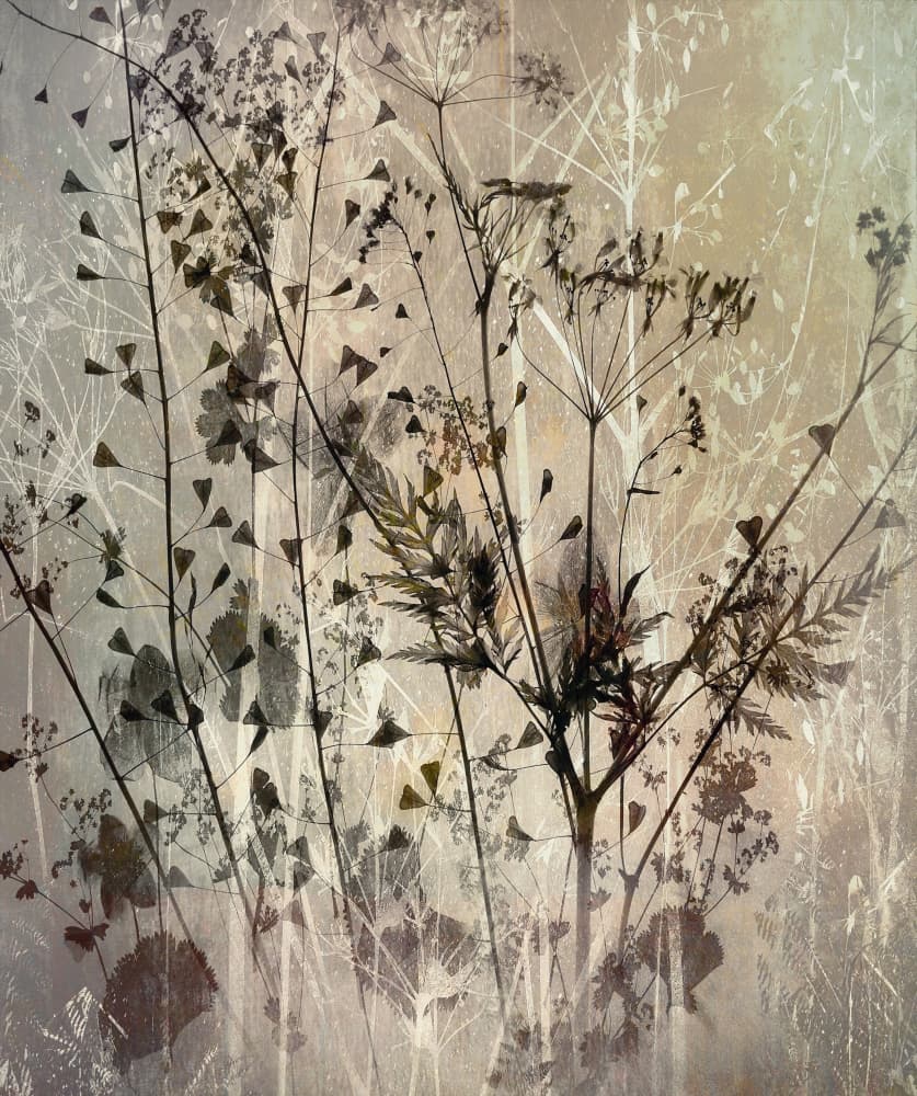 Field bouquet by Nel Talen — canvas wall art