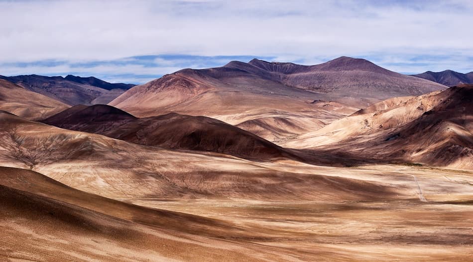 Arid Mountain Landscape by Nicolas Marino — canvas wall art