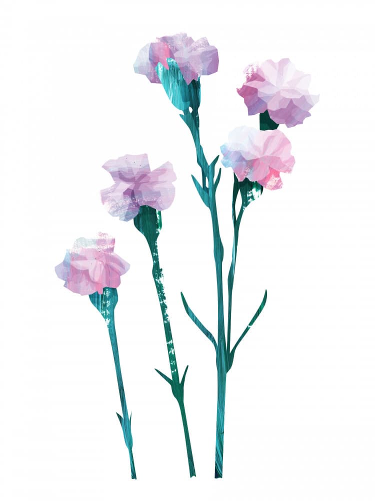 Flower Power #3 by Goed Blauw — canvas wall art