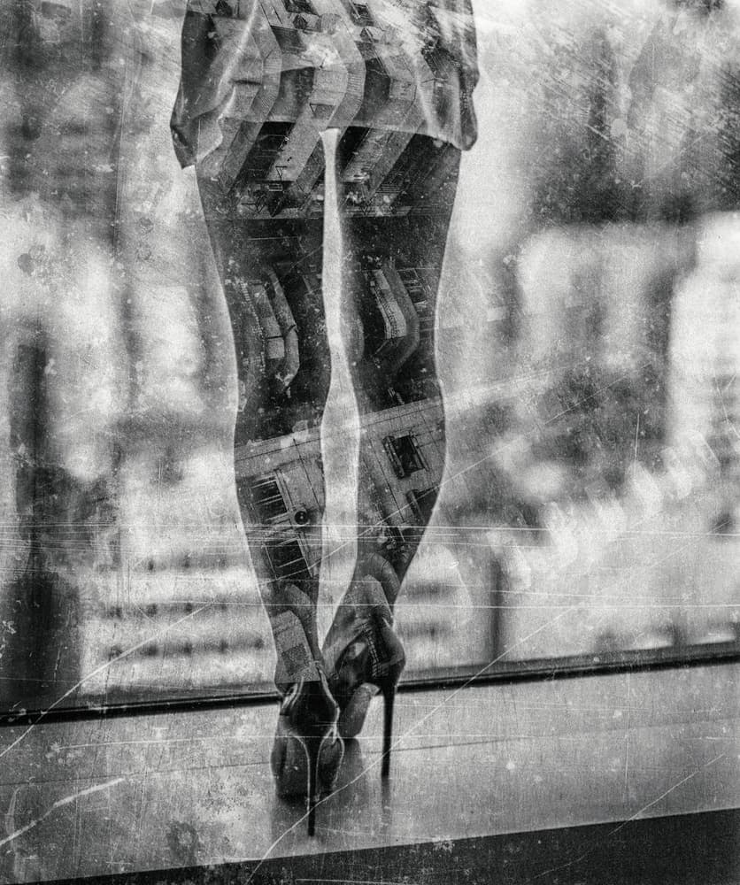 City High Heels by Erik Schottstaedt — canvas wall art