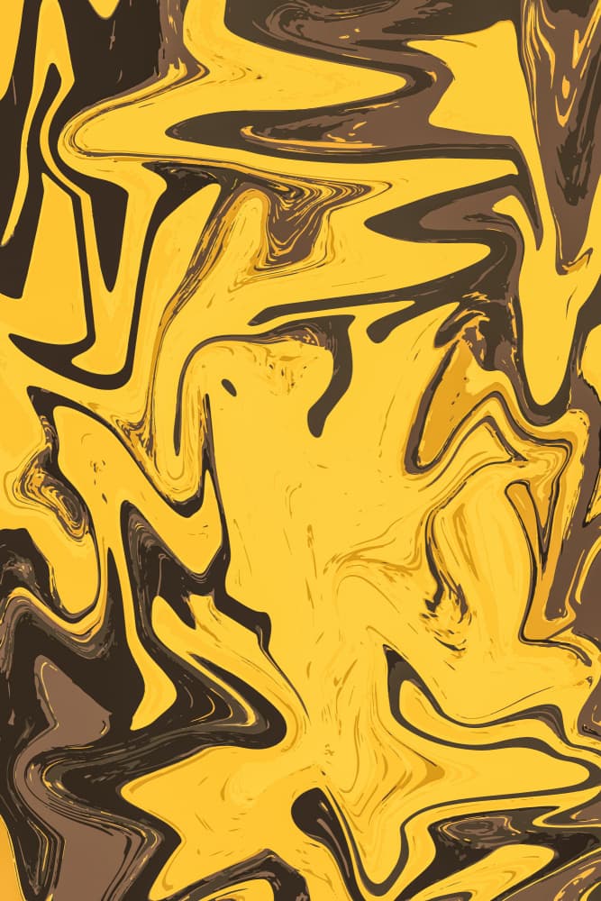 Golden Brown Swirls by Vesuvik Designs — canvas wall art