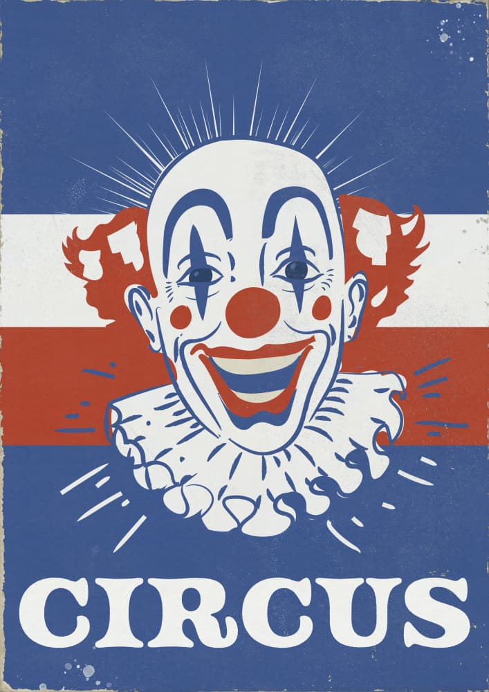 Classic Circus Clown