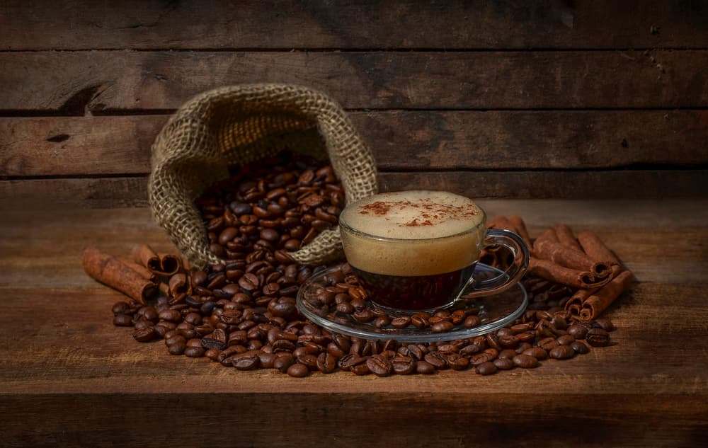 Rustic Coffee Still Life by Margareth Perfoncio — canvas wall art