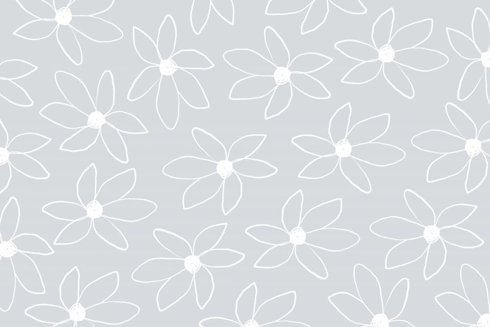 Airy Flowers by uplusmestudio — canvas wall art