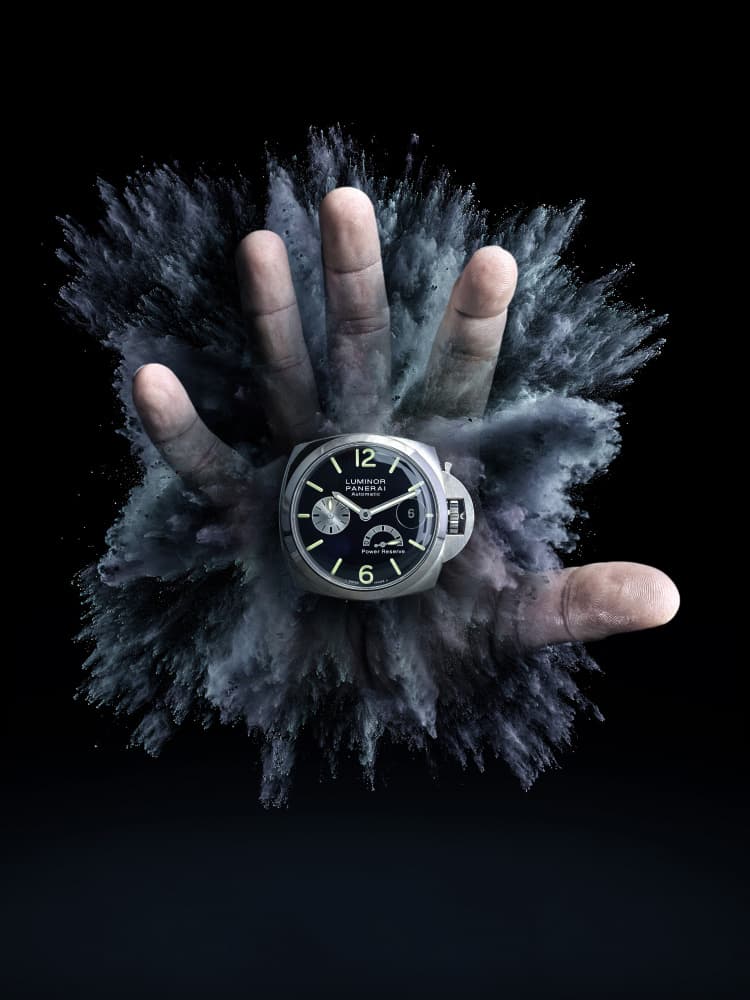 Dynamic Watch Hand by Marcel Egger — canvas wall art