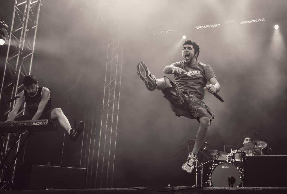 Live Concert Energy by Bjorn Bjornson — canvas wall art