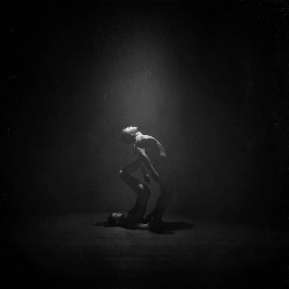 Shadow Dance Embrace by Yaroslav Vasiliev-Apostol — canvas wall art