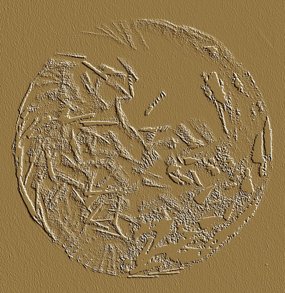 Abstract Earthy Texture by Santhosh ch — canvas wall art