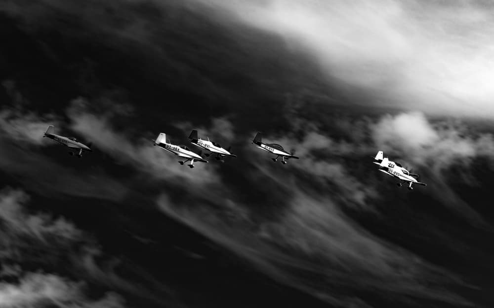 Dramatic Sky Formation by Jørgen Wicklow — canvas wall art