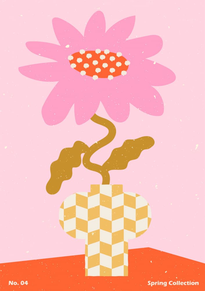 Spring Flower #04 by NKTN — canvas wall art