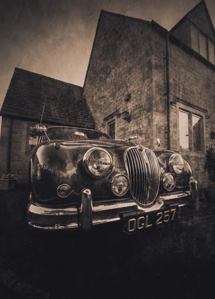 Timeless Classic Car by Farid Kazamil — canvas wall art