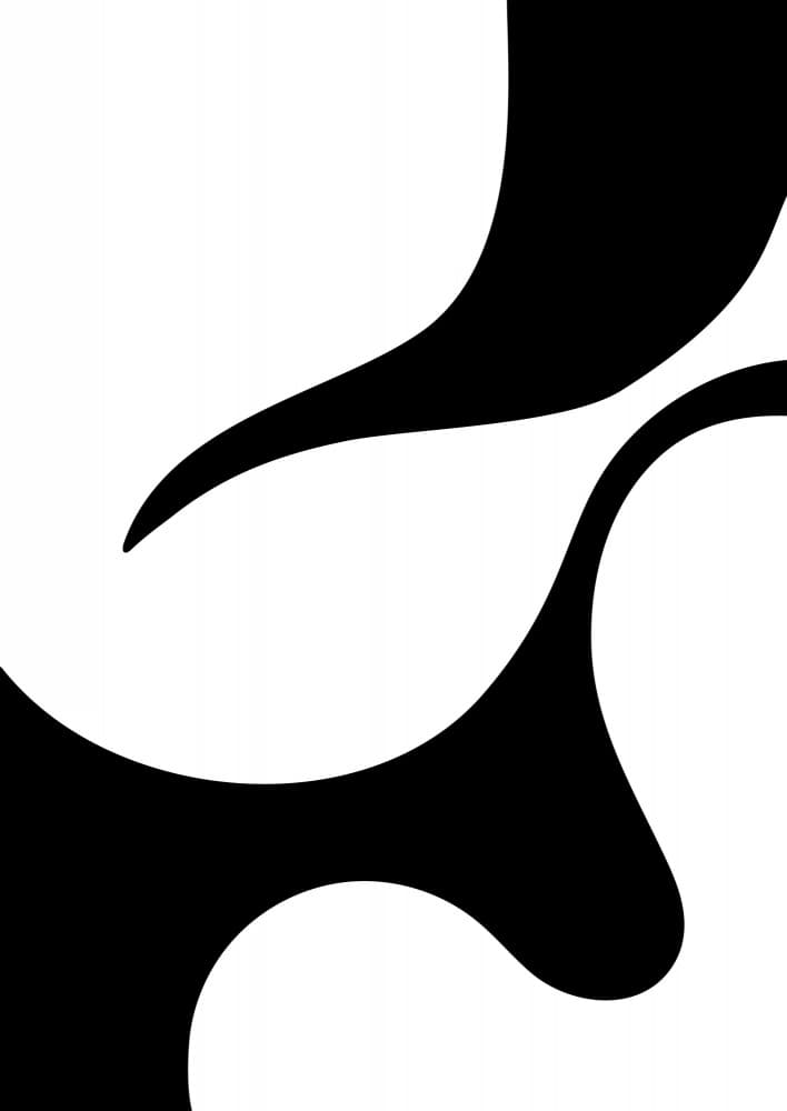 Softtension(blackandwhite) by Treechild — canvas wall art