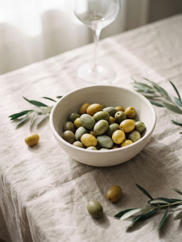 Olives With Wine by Andreas Magnusson — canvas wall art