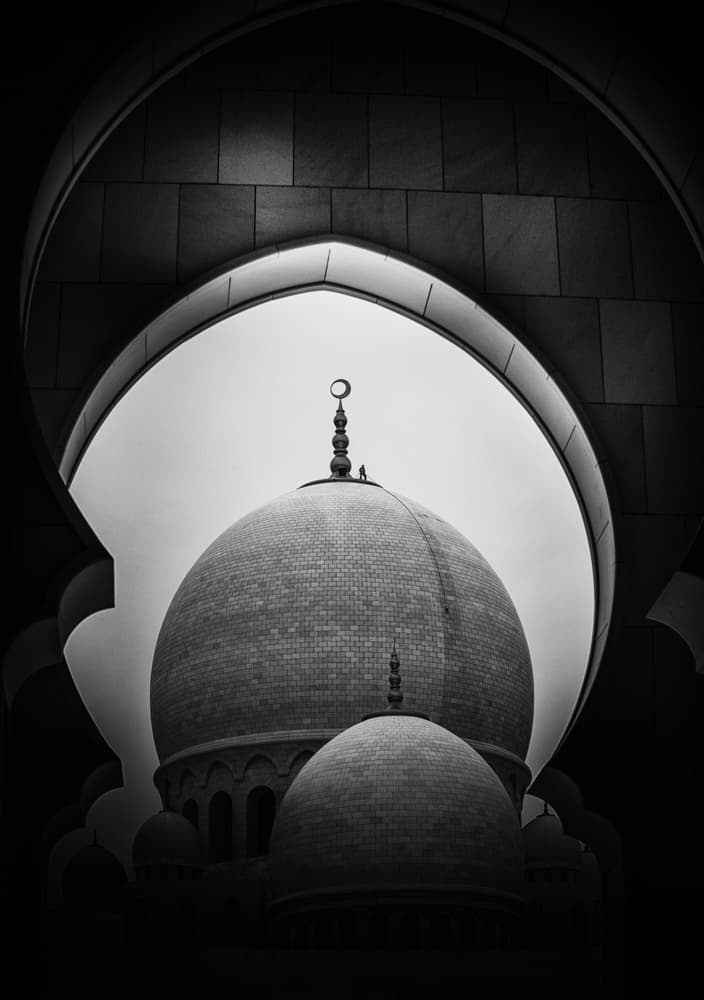 Islamic Dome Archway by Andi Halil — canvas wall art