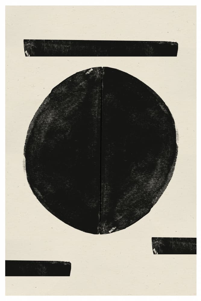 Eclipse Geometry by THE MIUUS STUDIO — canvas wall art