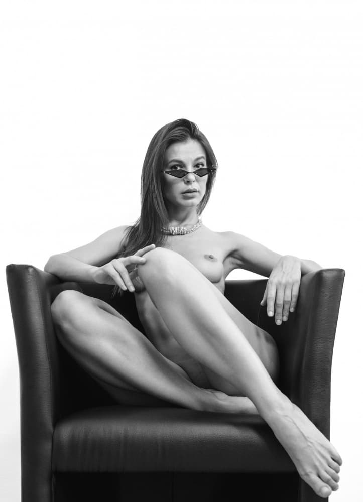 Confident Nude Gaze by Guenther Koci purephoto.at — canvas wall art