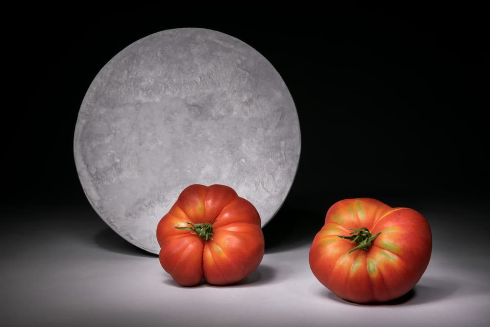 Tomatoes Under the Moon by Christophe Verot — canvas wall art