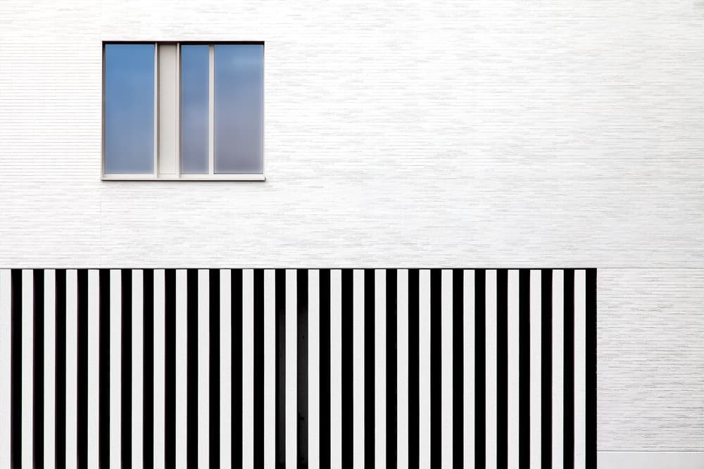Geometric Facade Window by Harry Verschelden — canvas wall art