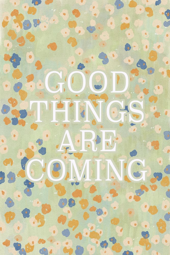 Good Things Are Coming by Treechild — canvas wall art