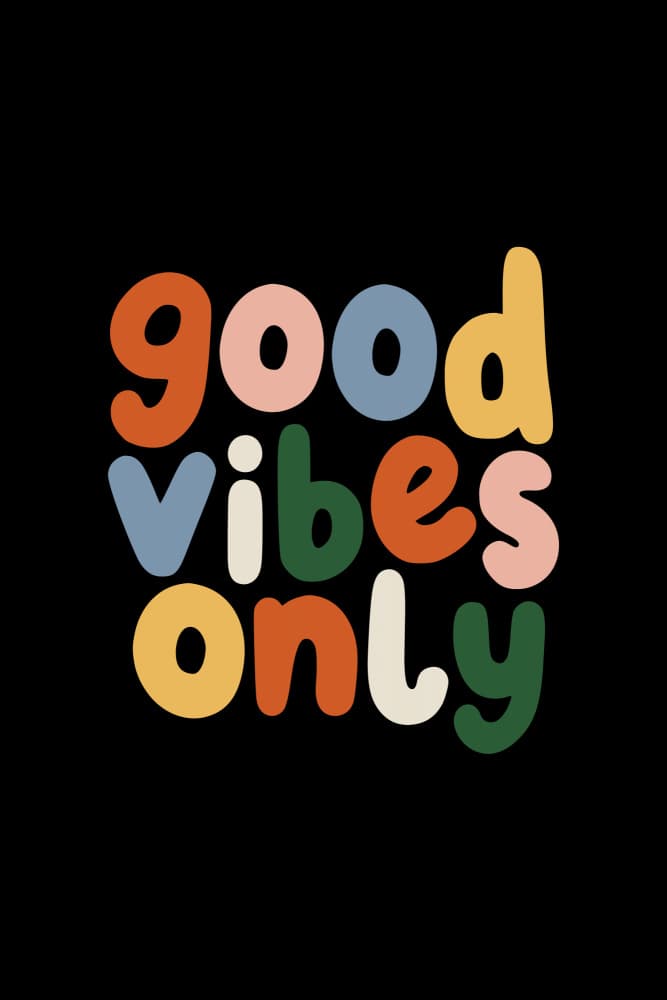 Good Vibes Only by Brett Wilson — canvas wall art