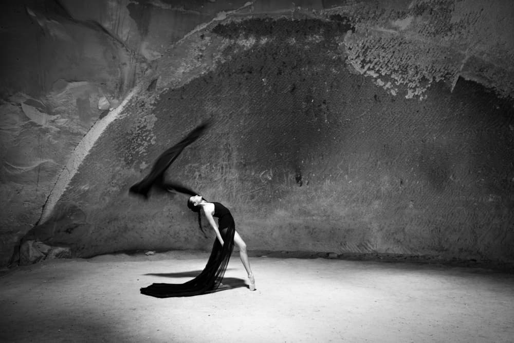 Mysterious Cave Dancer by Eyal Amer — canvas wall art