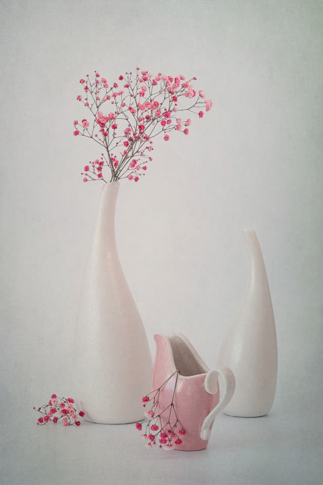 Gentle Pink Floral by Lydia Jacobs — canvas wall art