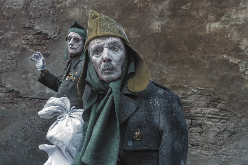 Mysterious Street Soldiers by Pasquale Guerra — canvas wall art