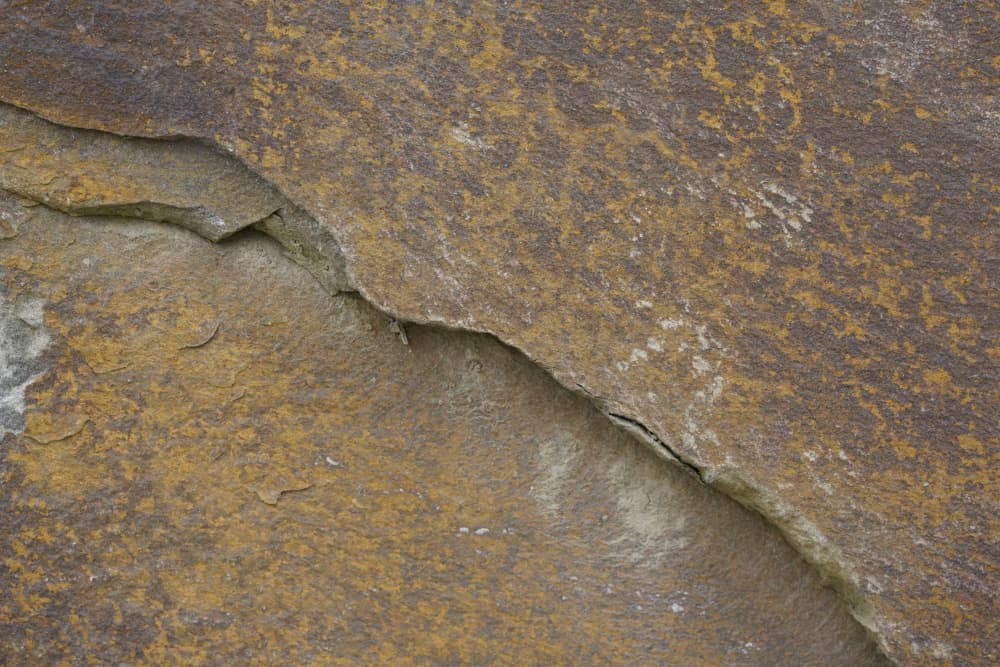 Cracked Stone Surface by Bilge Paksoylu — canvas wall art
