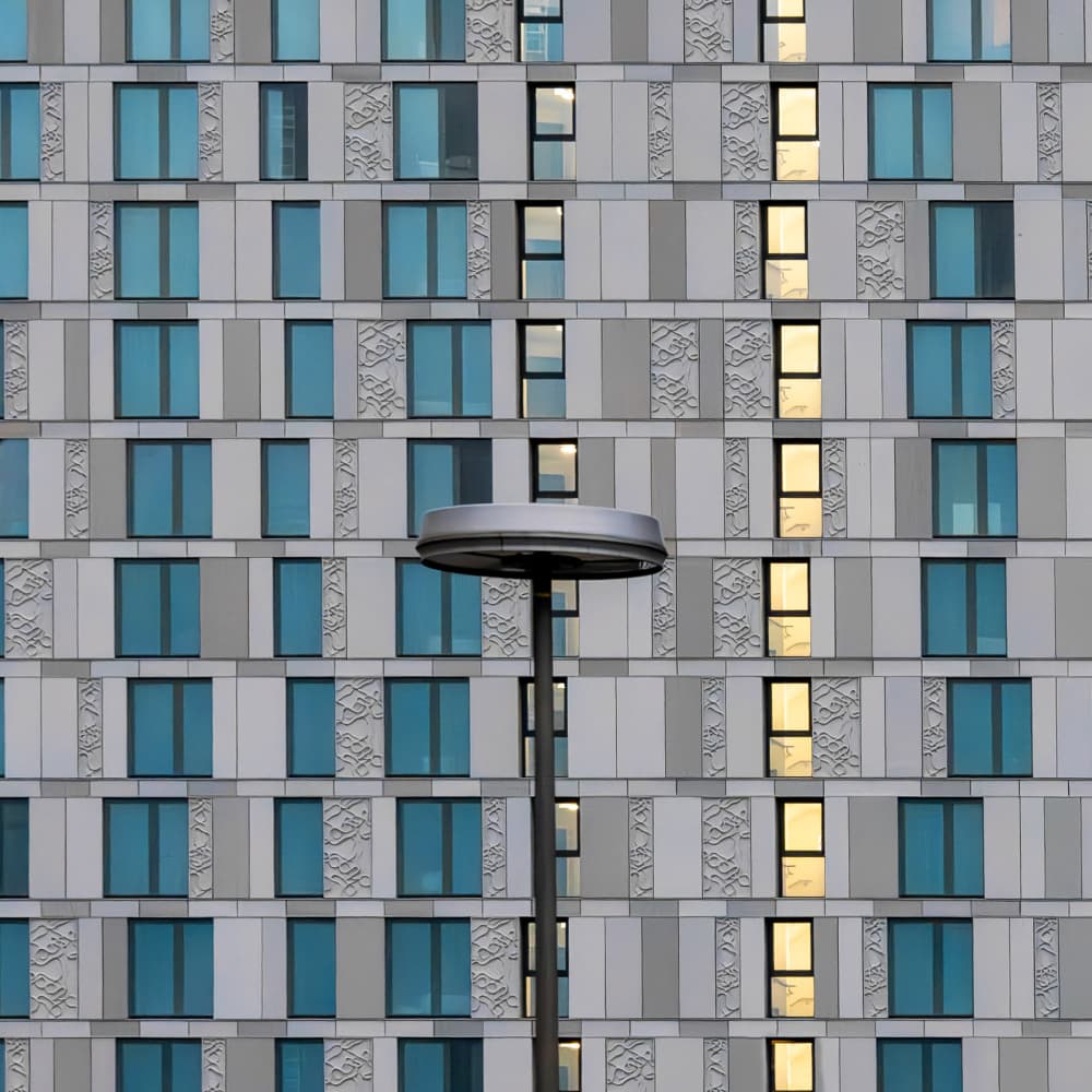 Modern Building Windows by Markus Auerbach — canvas wall art