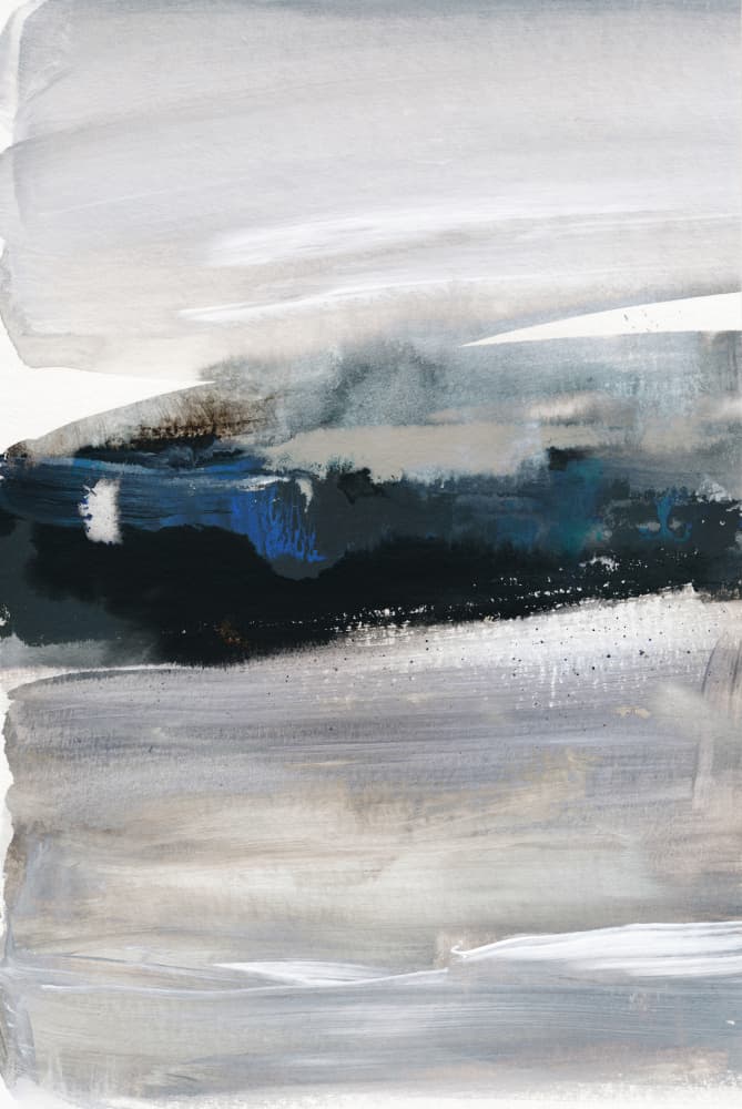 Watercolors 38 by Mareike Böhmer — canvas wall art