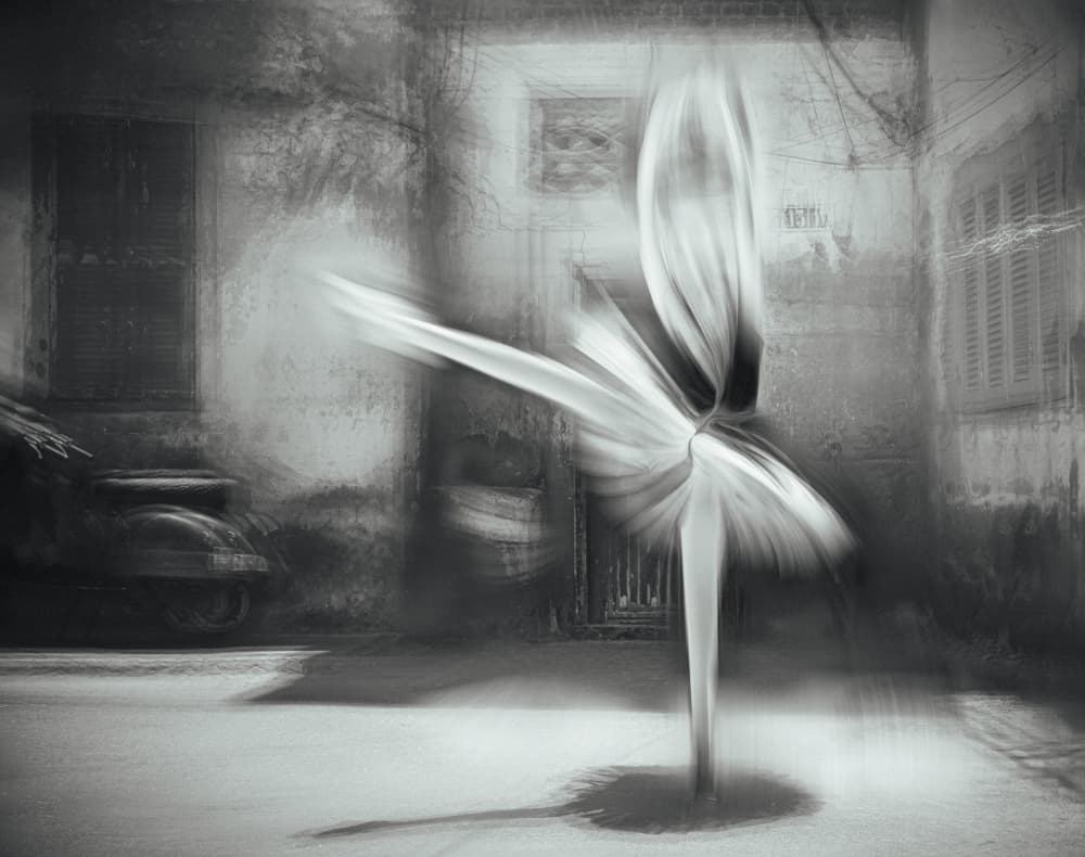 Graceful Urban Dance by Asmaa ElTouny — canvas wall art