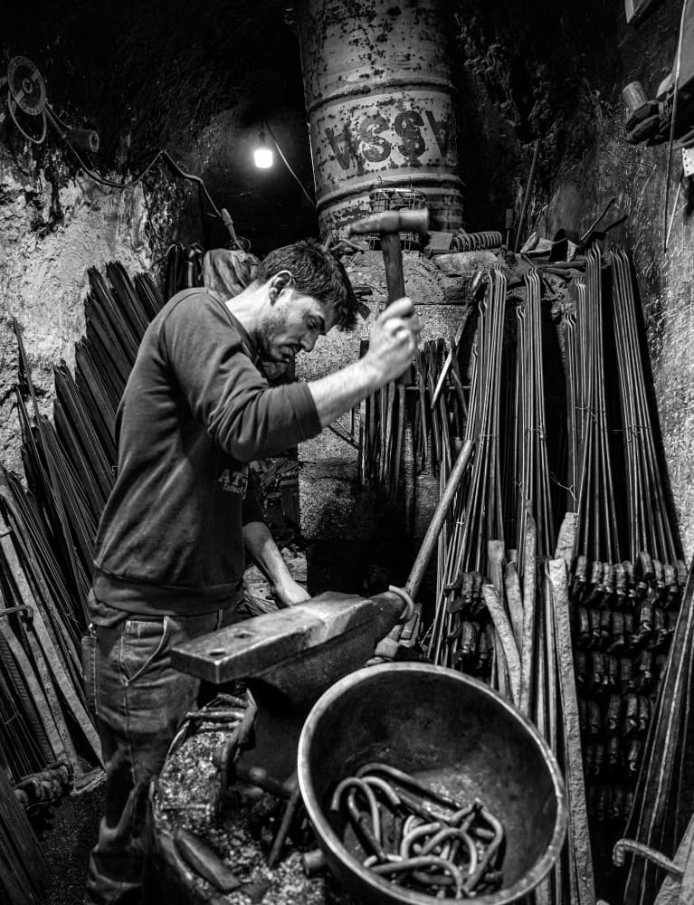 Artisan Blacksmith by Bashar Alsofey — canvas wall art