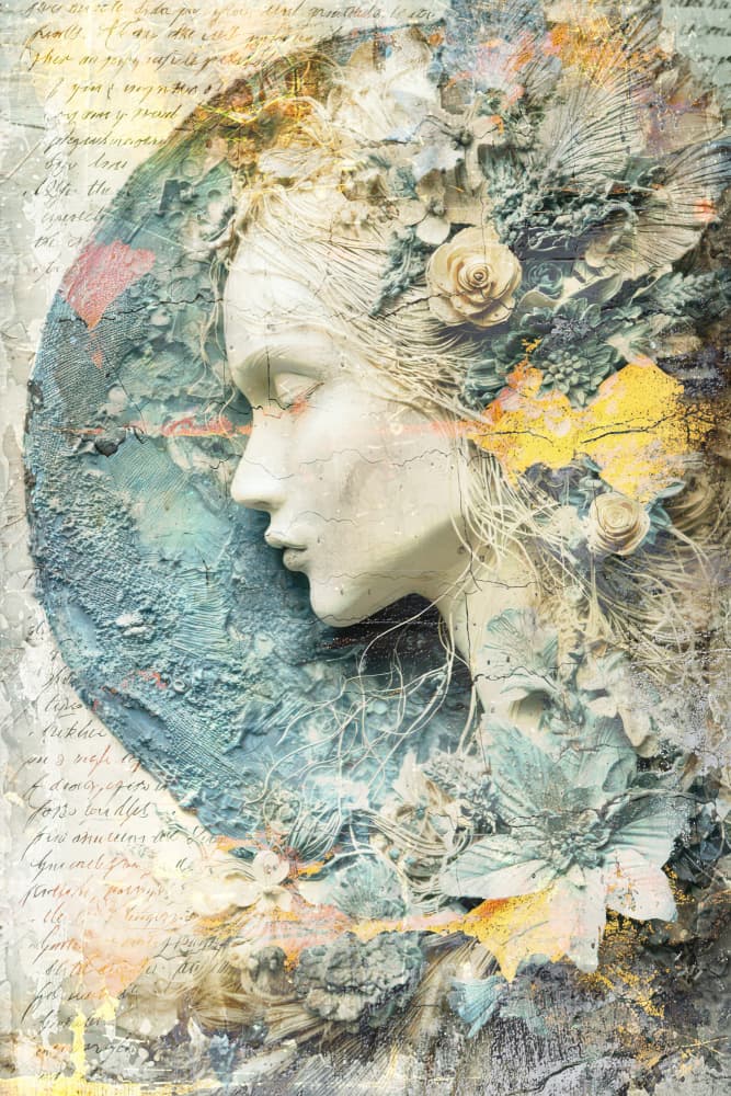 Serene Botanical Beauty by Rafal Kulik — canvas wall art