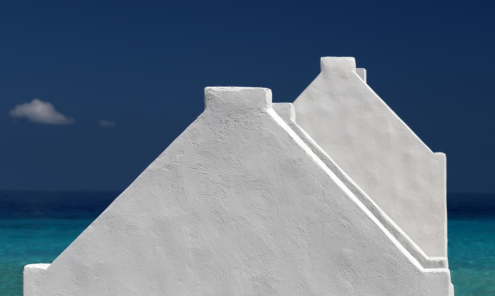 Minimalist Island Home by Hans-Wolfgang Hawerkamp — canvas wall art