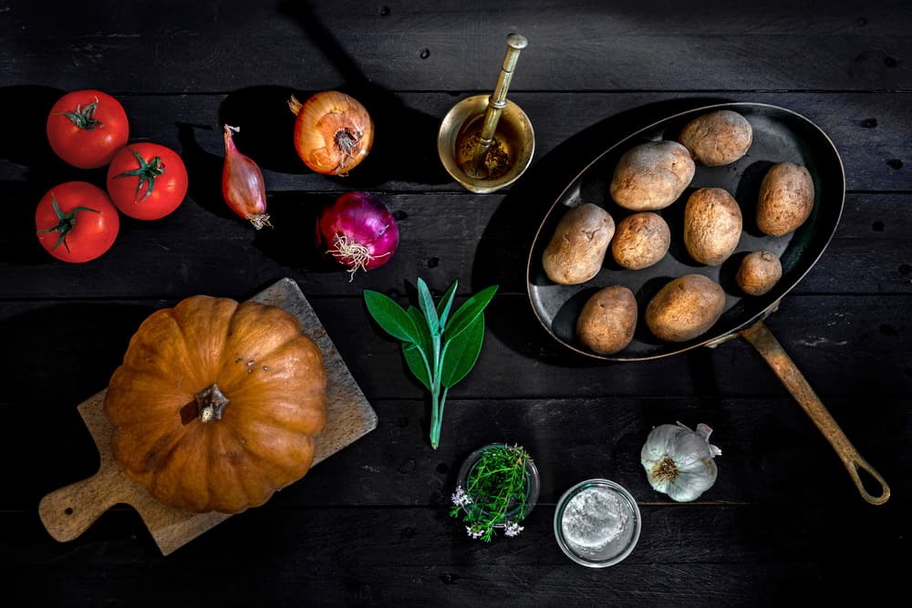 Rustic Kitchen Harvest by Christian MARCEL — canvas wall art