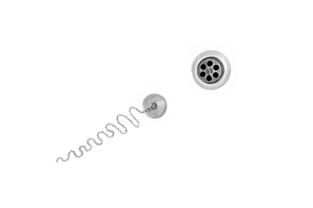 Sink Drain And Plug by Marco Bizziocchi — canvas wall art