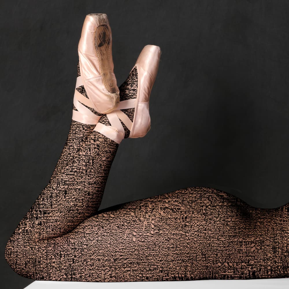 Ballet Pointe Shoes by David McCracken — canvas wall art