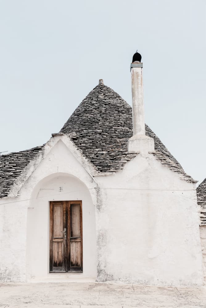 White Trullo House by Photolovers — canvas wall art
