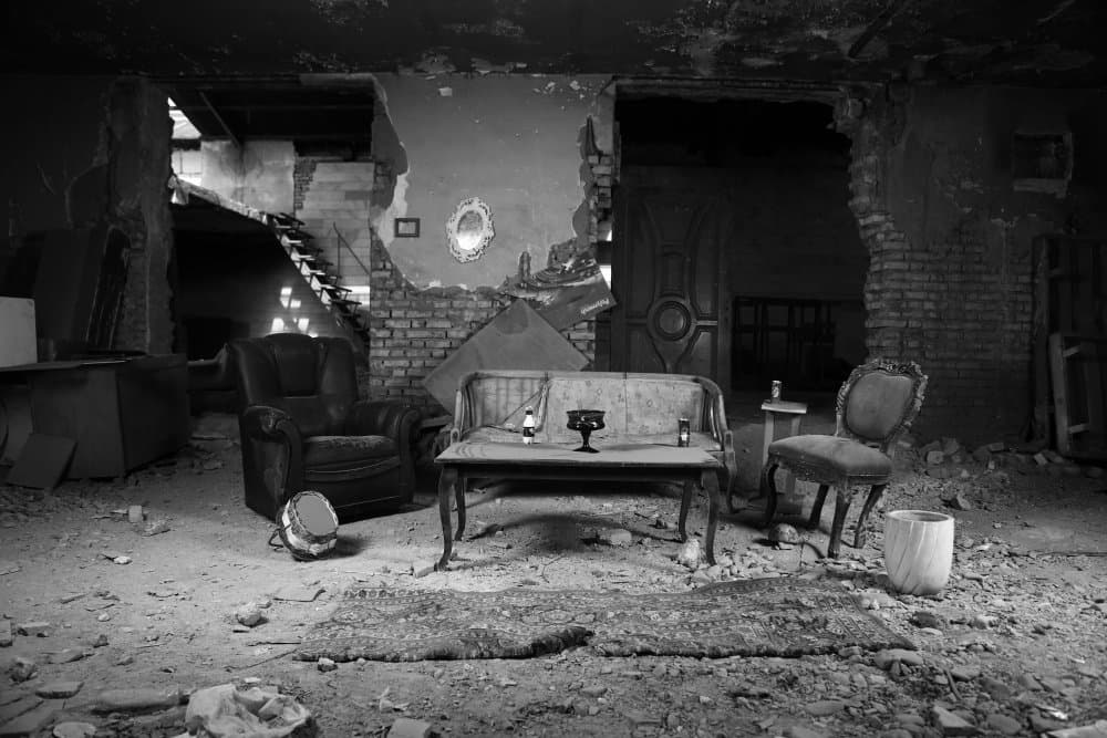 Forgotten Room Interior by Meraj — canvas wall art