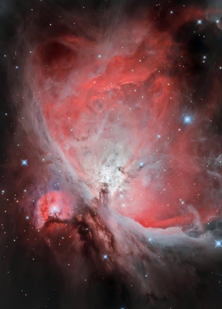 Vibrant Stellar Nursery by Michael Kalika — canvas wall art