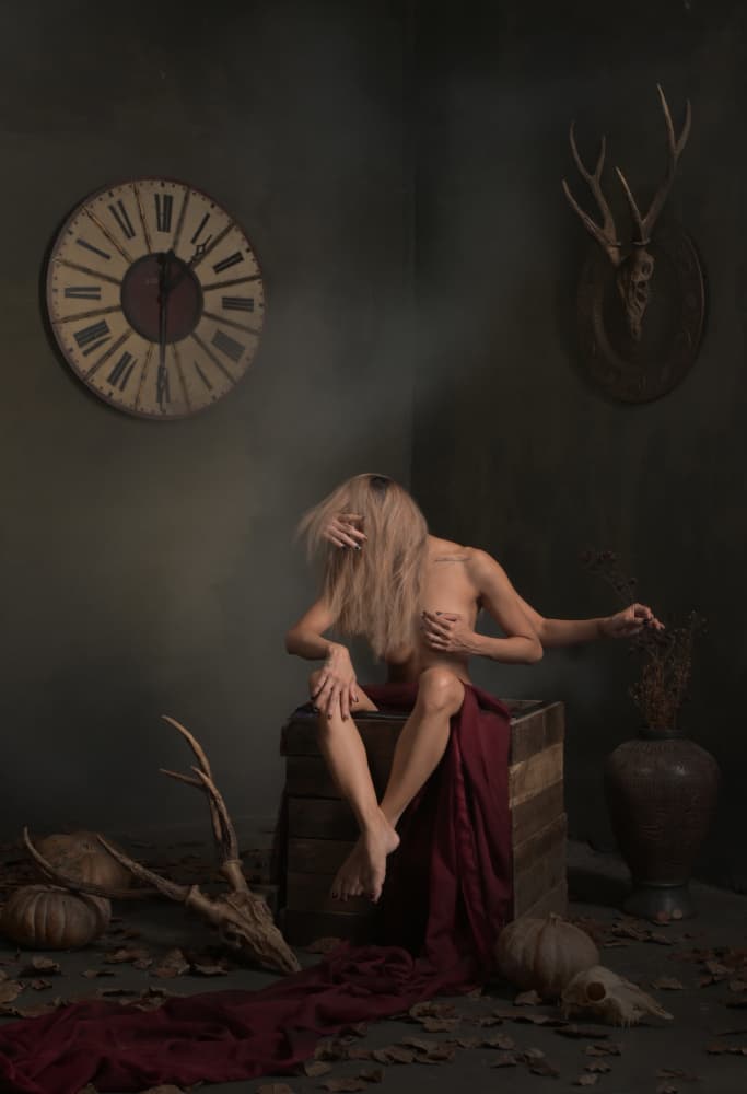 Mysterious Many Arms by Rawisyah Aditya — canvas wall art