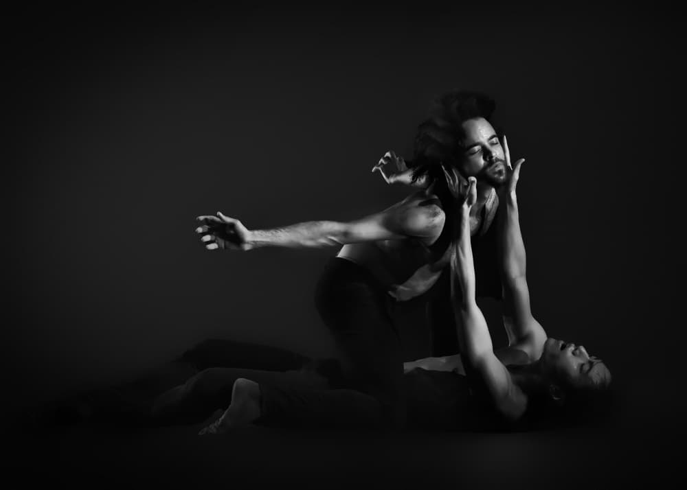 Dynamic Dance Connection by Rob Li — canvas wall art