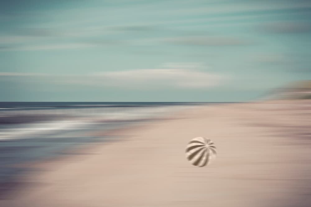 Beach Ball Dream by Bernardine de Laat — canvas wall art