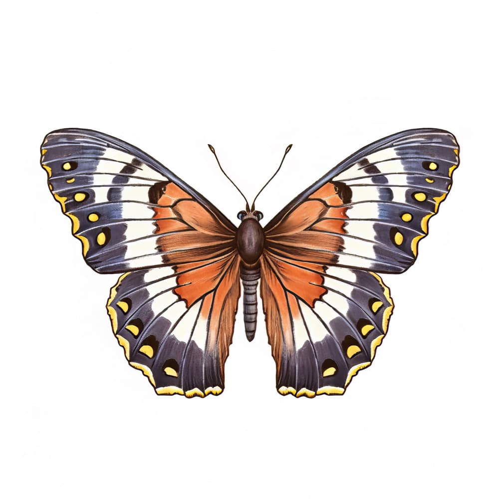 Vibrant Butterfly Wings by Bilge Paksoylu — canvas wall art