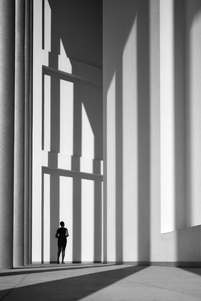 Architectural Light Play by Florentinus Joseph — canvas wall art