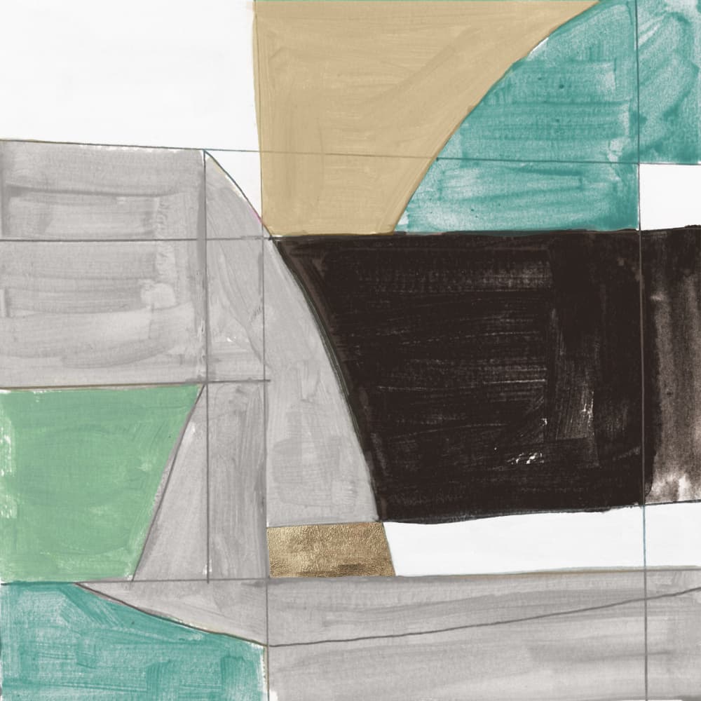 Modern Geometric Forms by cartissi — canvas wall art