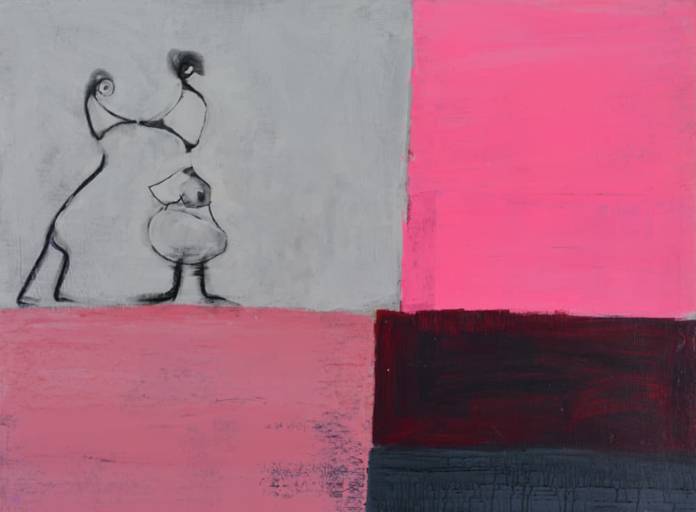Playful Abstract Figures by Mr PETTO — canvas wall art