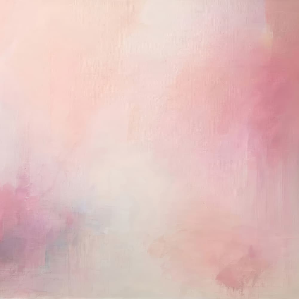 Blush Pink Abstract by Alpenglow Workshop — canvas wall art