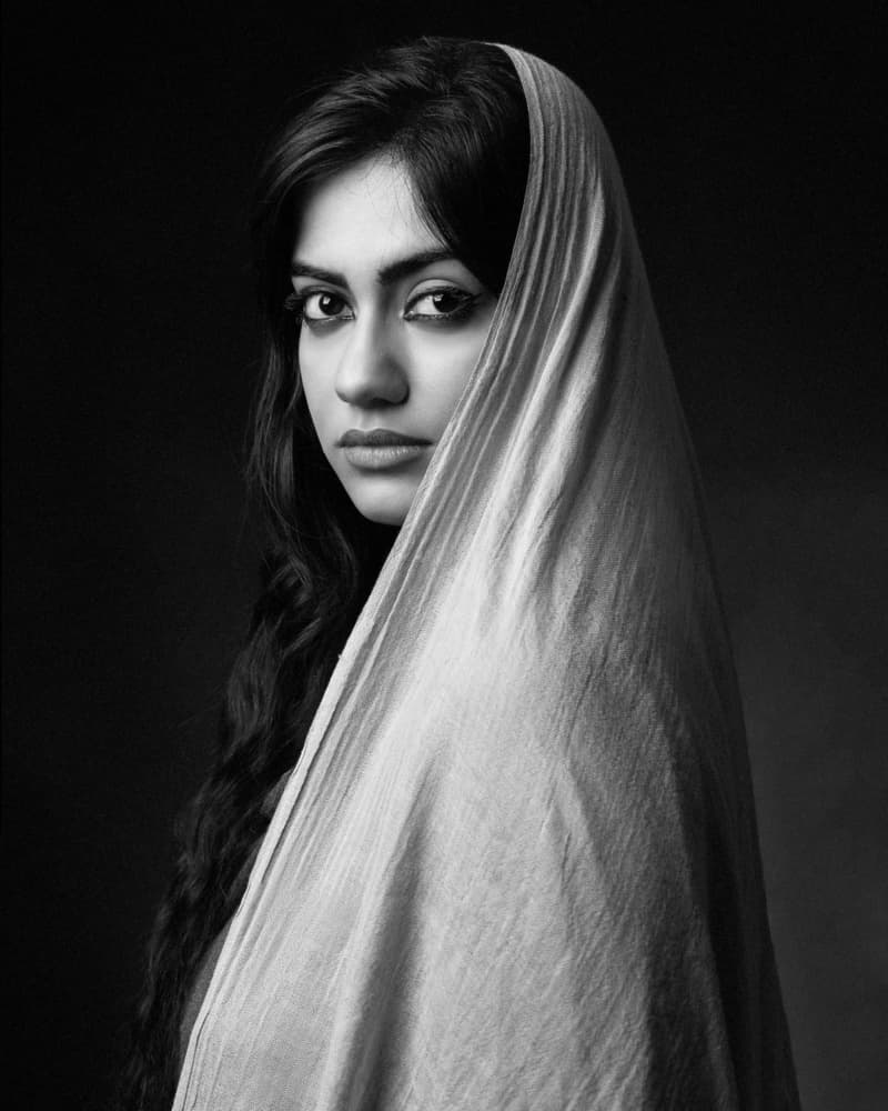 Mysterious Gaze by Mehdi Mokhtari — canvas wall art